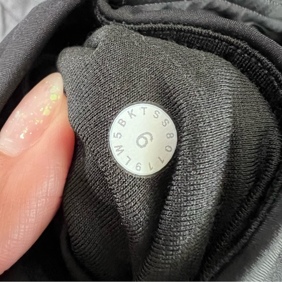 Lululemon Leggings Women 6 City Core Tight 27” black shiny matte athletic C5 - Picture 8 of 12